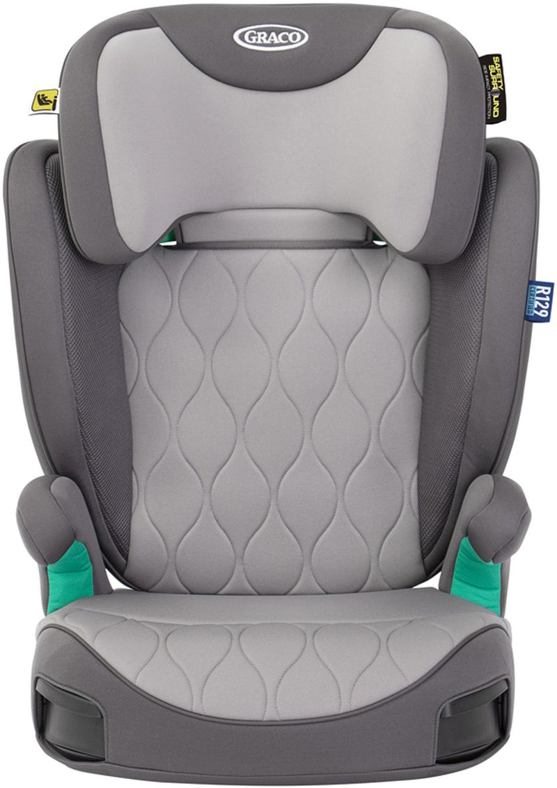 Graco affix - autostoeltje - isofix - inclusief rugleuning - iron - 100 tot 150 cm (ca. 3,5 tot 12 jaar) - i-size r129