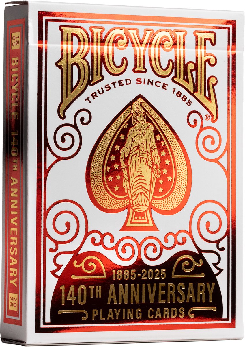 Bicycle 140th anniversary edition - premium speelkaarten - poker - ultimates