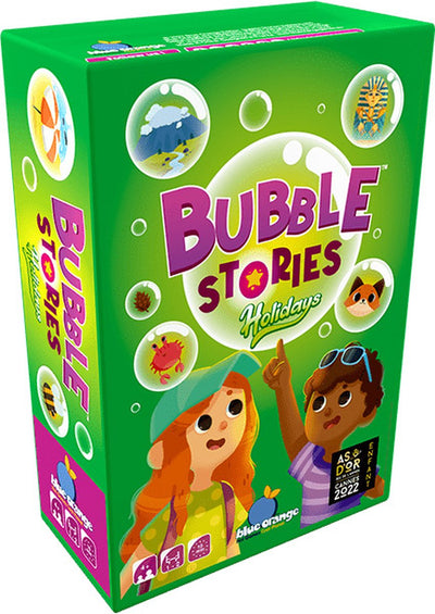 Geronimo games bubble stories holidays - - blue orange - kaarspel - 1-2 spelers - geschikt vanaf 4 jaar