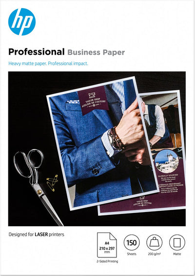Hp fotopapier 7mv80a a4 laser 200gr mat
