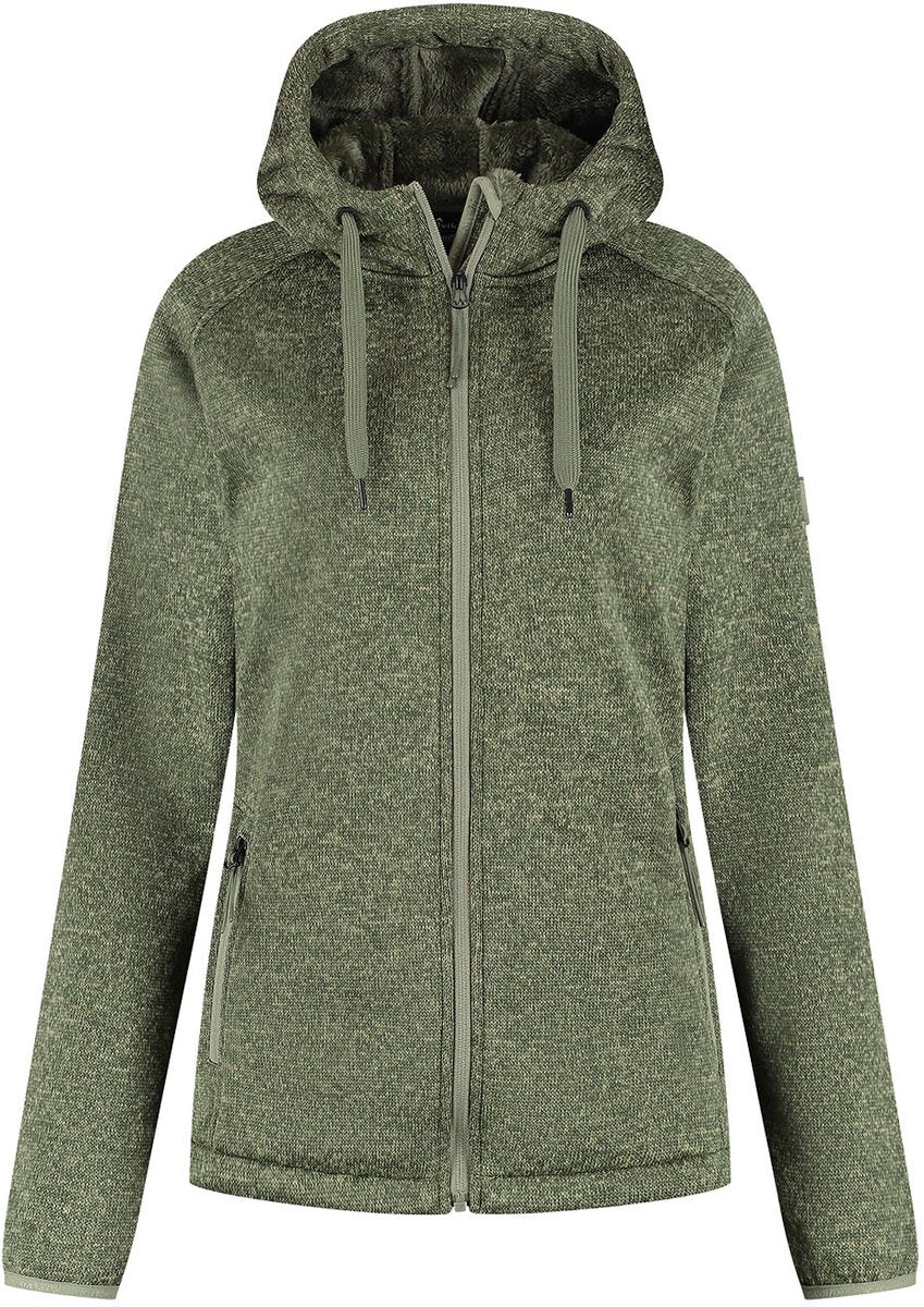 Kjelvik amra dames outdoorvest - green