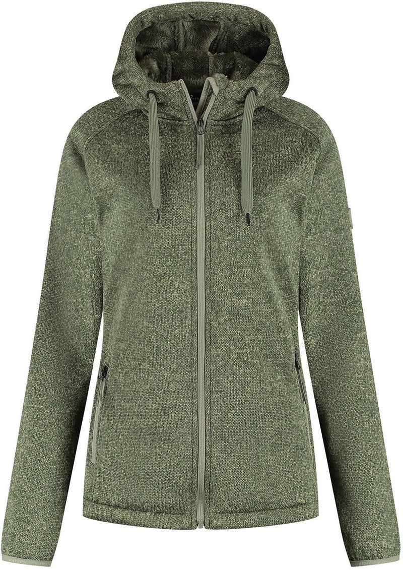 Kjelvik amra dames outdoorvest - green