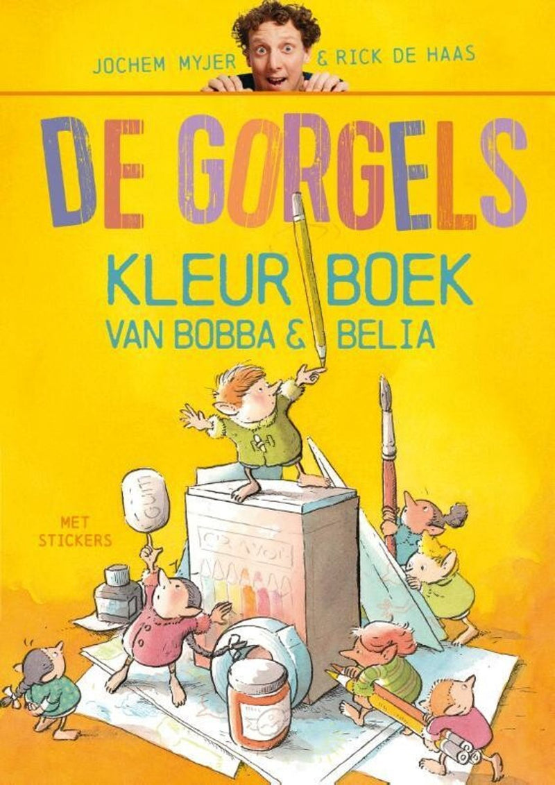 De gorgels gorgels - kleurboek van bobba belia