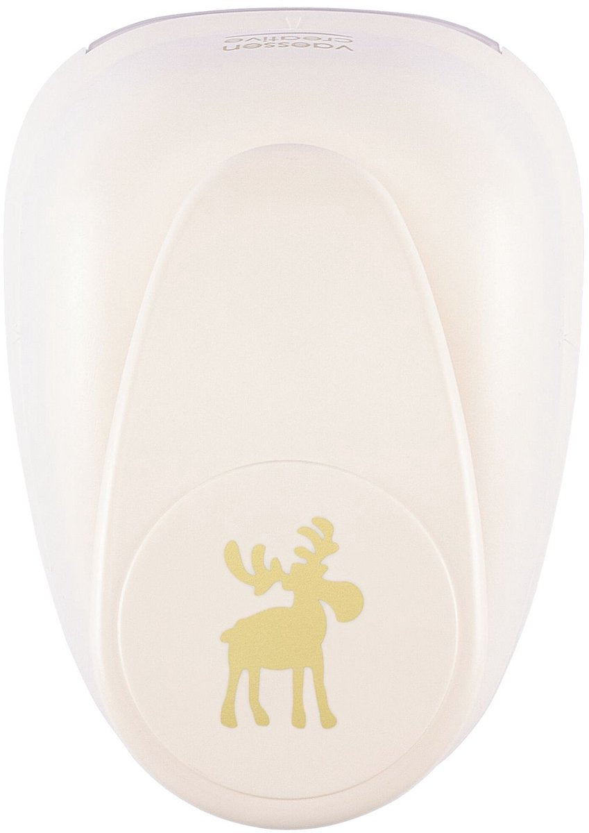 Vaessen creative pons - figuurpons - eland - 4,6 x 6,8 cm