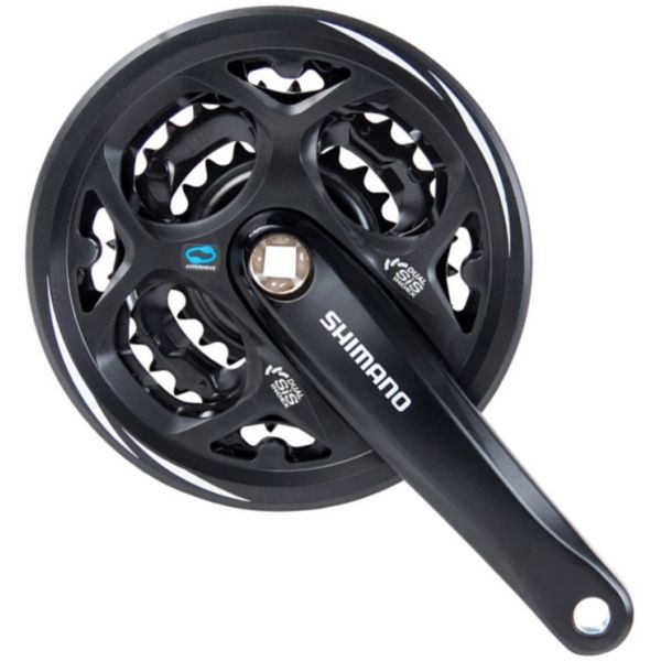Shimano crankstel altus m311 7 8v 22 32 42t -5mm verdiept