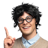 Boland pruik nerd pruik nerd feestartikel - afbeelding 1