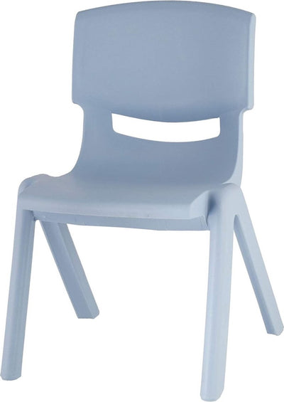 Bieco trend blauw kunststof kinderstoeltje