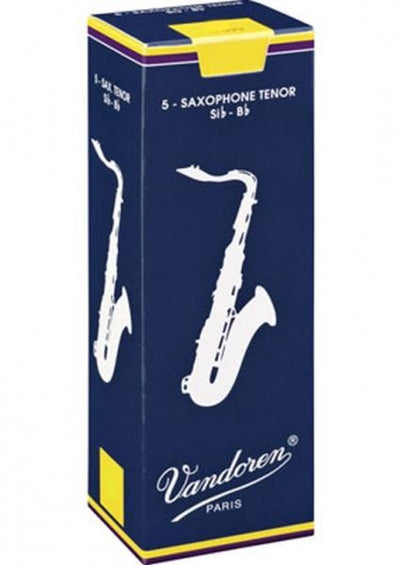 Vandoren classic tenorsaxofoon 1,5 doos met 5 rieten - riet voor tenorsaxofoon