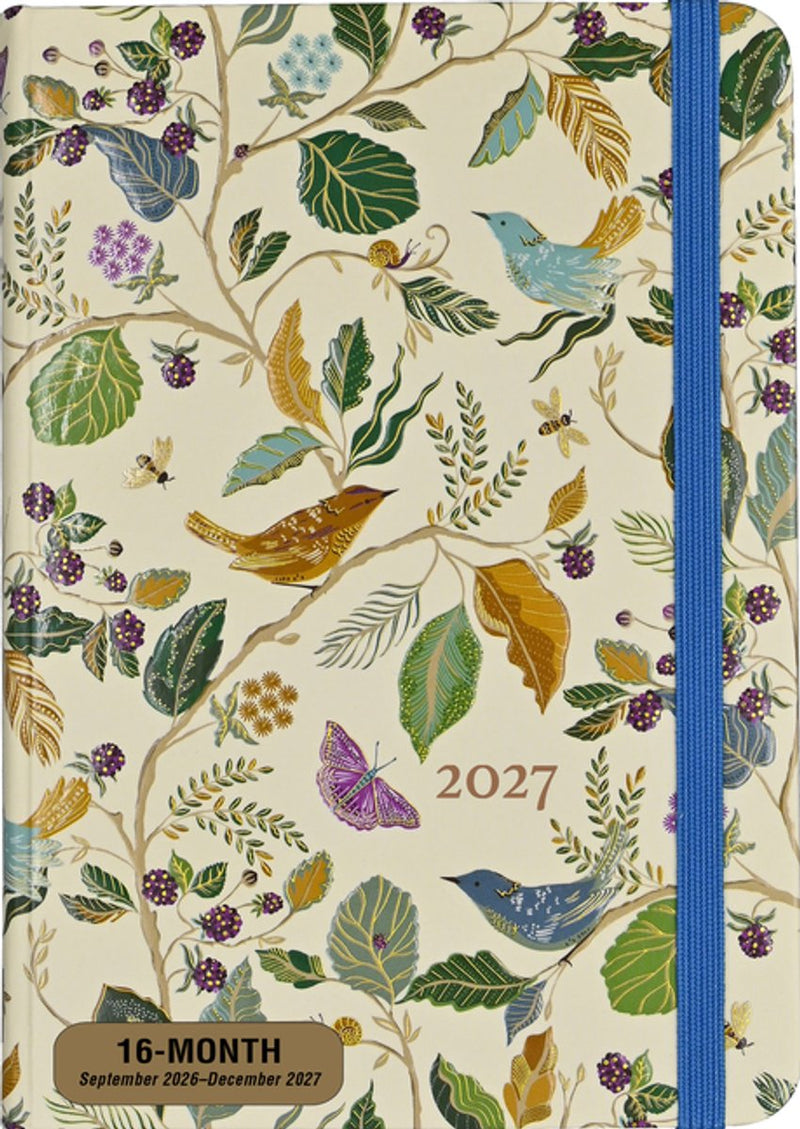 Peter pauper birds and berries compact agenda 16 maanden 2027