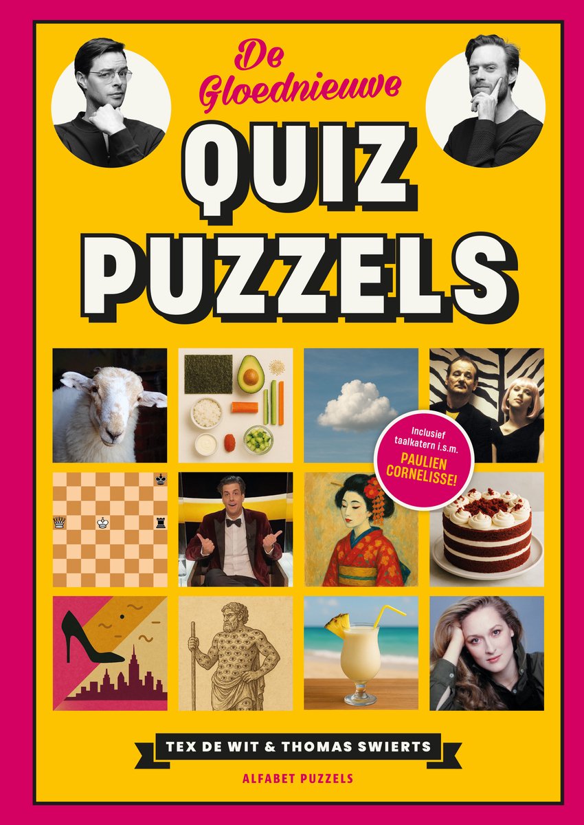 Alfabet de gloednieuwe quizpuzzels