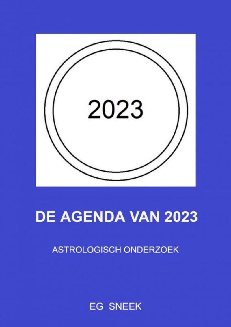 Merkloos sans marque de agenda van 2023