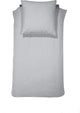 Cinderella morning 1-persoons dekbedovertrekset 155x220cm flanel lichtgrijs + 1 kussensloop 60x70