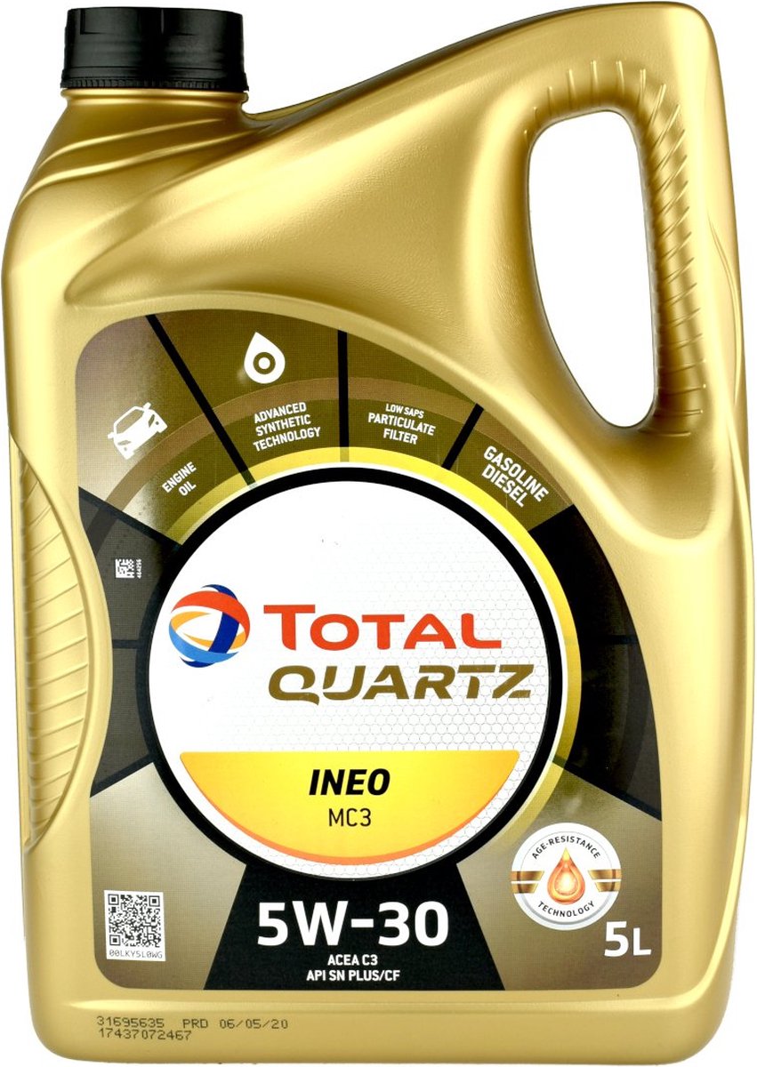 Total quartz ineo mc3 5w30 - 5l