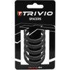 Trivio - spacer 10mm 1-1 8 carbon ud matte - 5 stuks