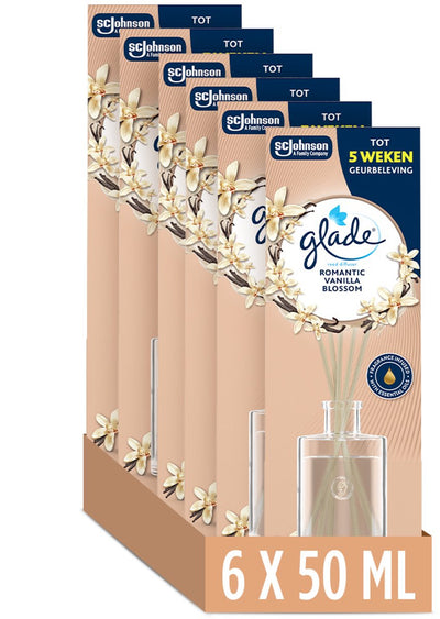 Glade geurstokjes romantic vanilla blossoms