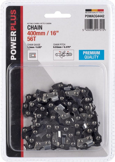 Powerplus - powacg4442 - ketting - 16 - 400mm - 56t - premium