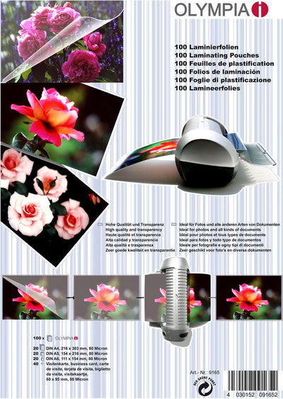 Olympia -lamineerfolies-set