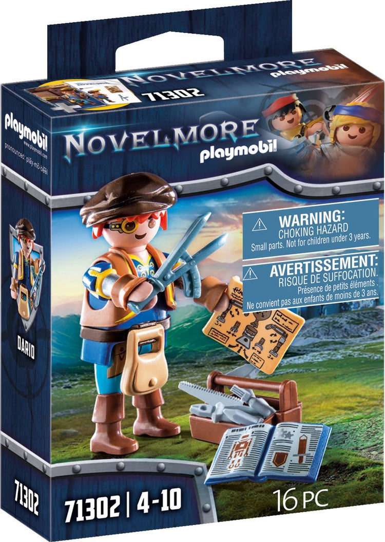 Playmobil novelmore - dario met gereedschap - 71302