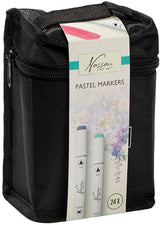 Creative craft group nassau pastel markers - 24st. - afbeelding 1