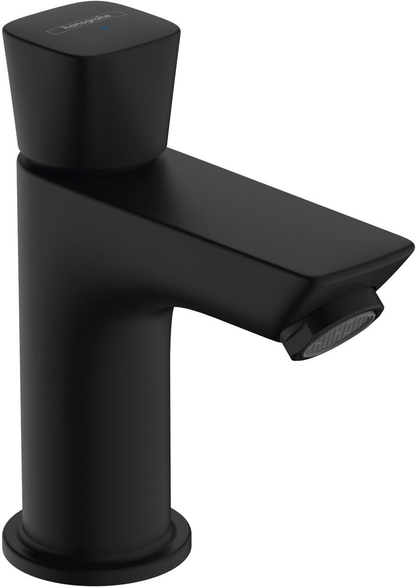 Hansgrohe logis - fontein - zonder waste - 80mm - voor koud water - mat zwart