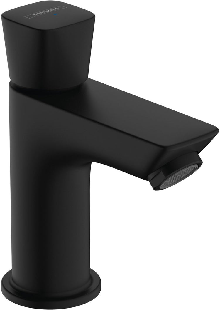 Hansgrohe logis - fontein - zonder waste - 80mm - voor koud water - mat zwart