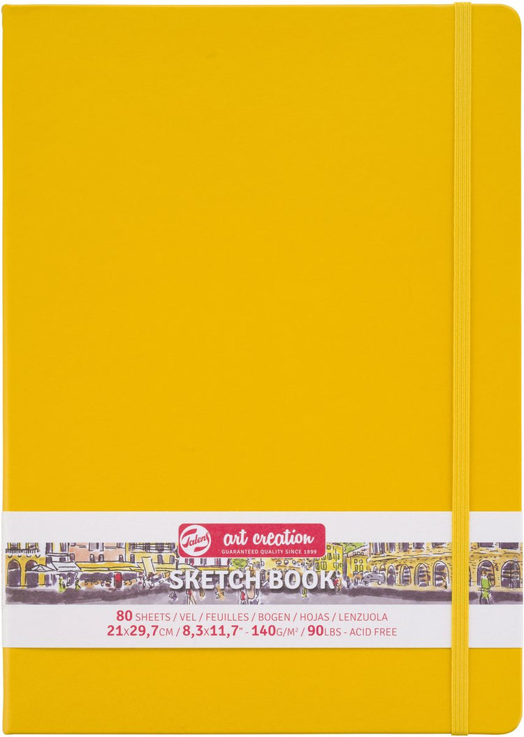 Talens art creation schetsboek goudgeel 21 x 29.7 cm 140 g 80 vellen