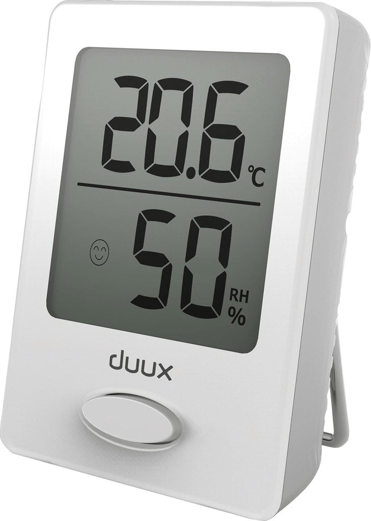 Duux sense thermometer + hygrometer binnen - inclusief batterij - magnetisch - wit
