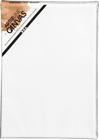 Creativ company artistline canvas, wit, d: 1,6 cm, afm 18x24 cm, 360 gr, 1 stuk