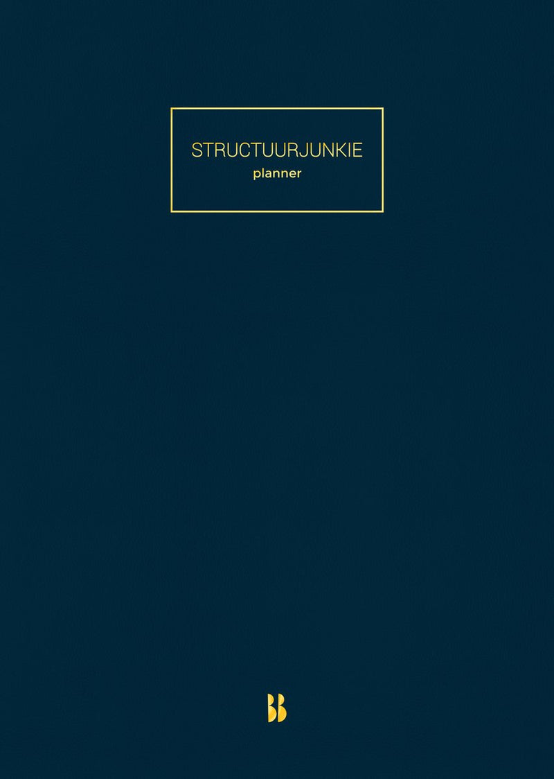 Merkloos sans marque structuurjunkie luxe planner datumloos - a4