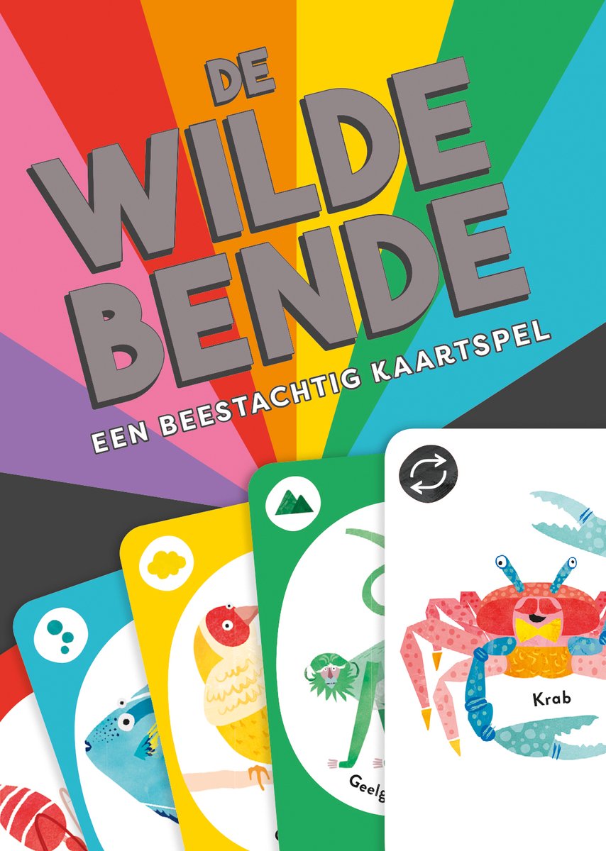 Laurence king de wilde bende - kaartspel voor alle leeftijden