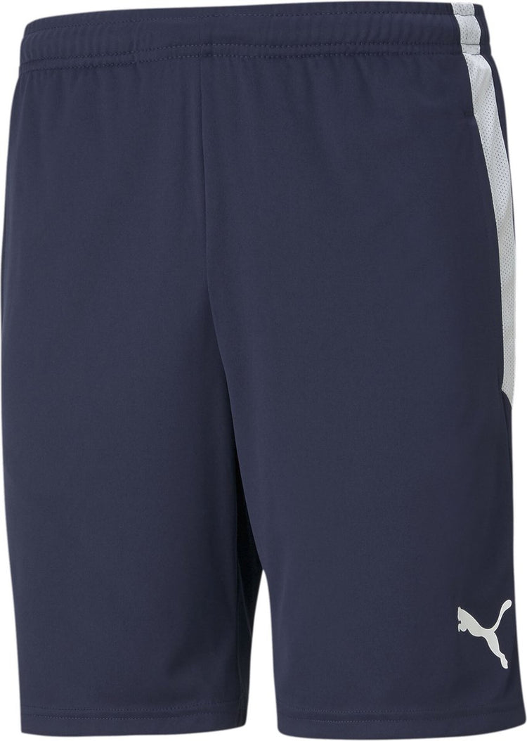 Puma teamliga training shorts heren sportbroek - peacoat- white