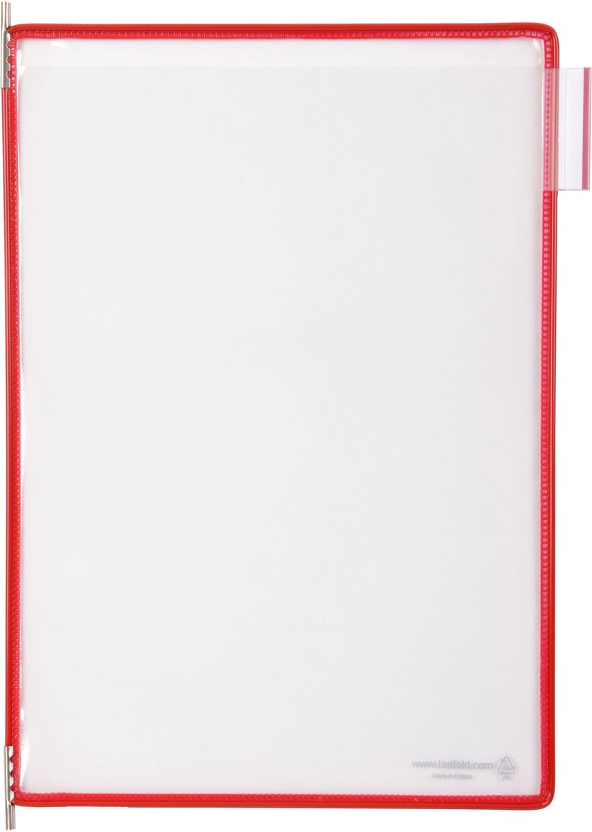 Tarifold display tarifold tas t-display rood