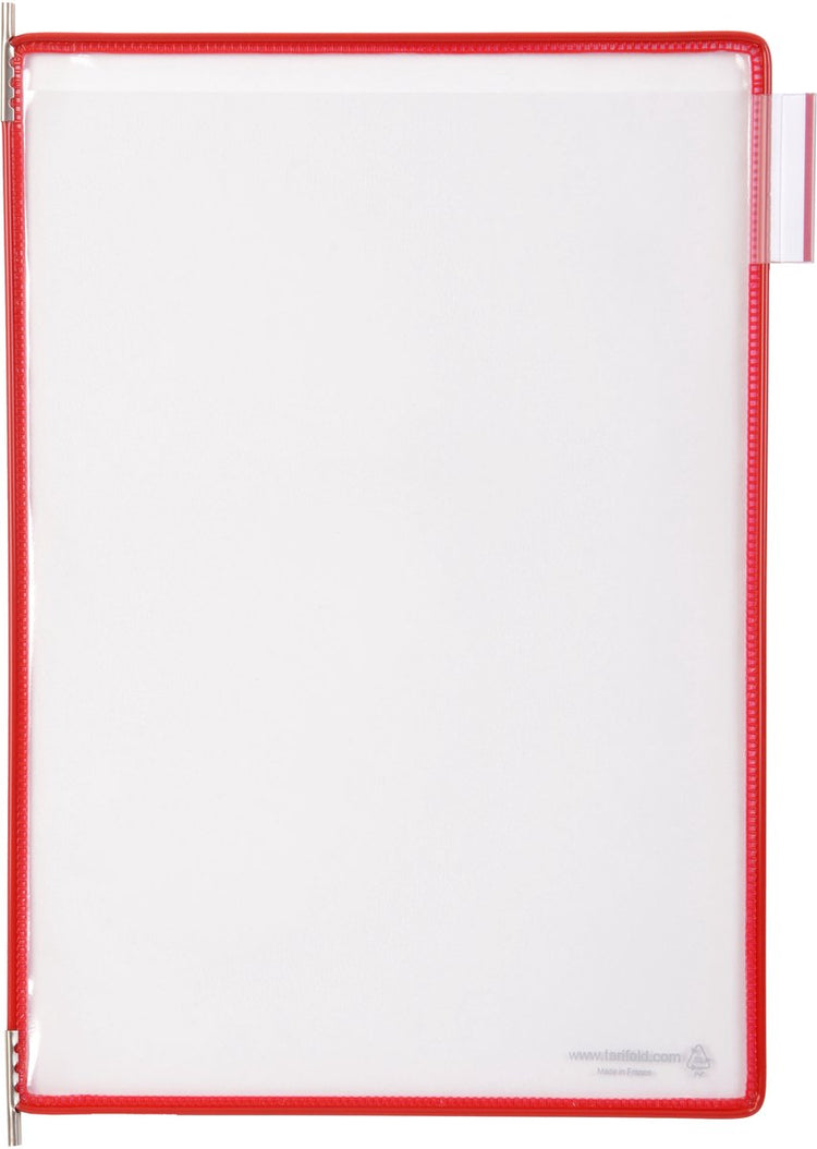 Tarifold display tarifold tas t-display rood