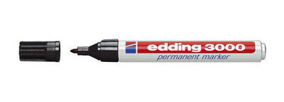 Edding permanent marker 3000 (zwart)