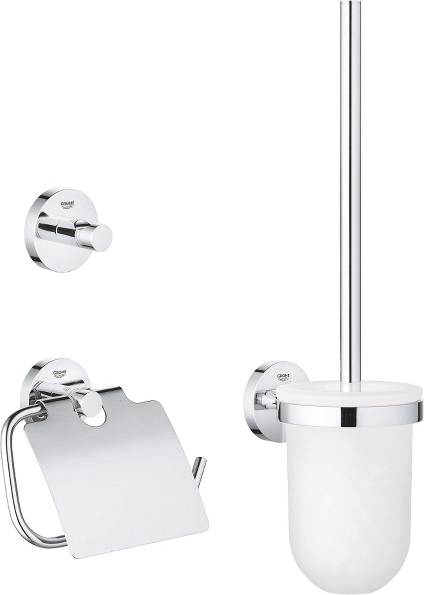 Grohe start accessoiresset 3-in-1 - chroom