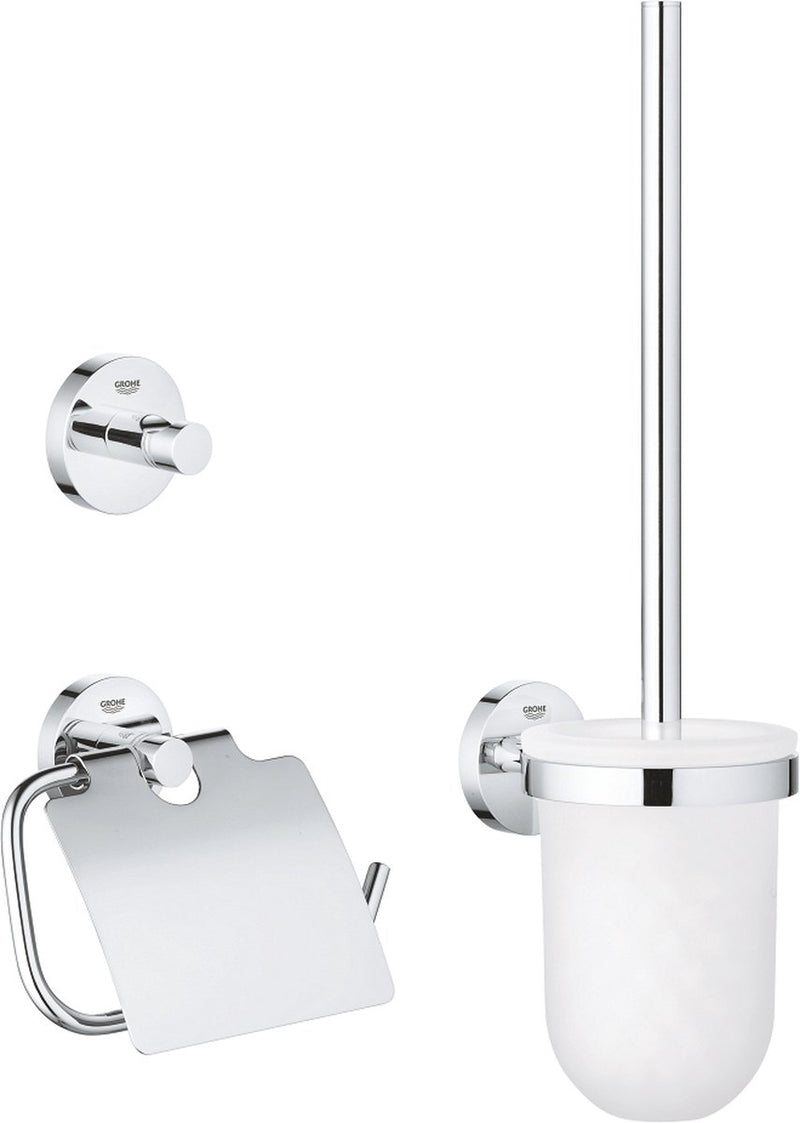 Grohe start accessoiresset 3-in-1 - chroom