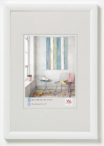 Walther trendstyle - kunststof lijst - fotoformaat 30x40 cm - wit