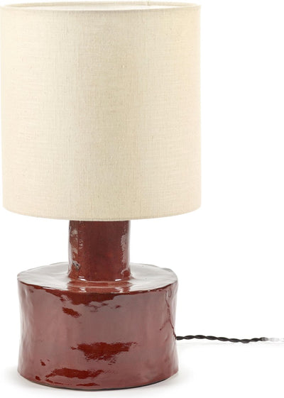 Serax - marie michielssen lighting - tafellamp - rood beige - 25 ø - h 47,00cm - 4,50kg