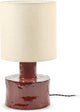 Serax - marie michielssen lighting - tafellamp - rood beige - 25 ø - h 47,00cm - 4,50kg
