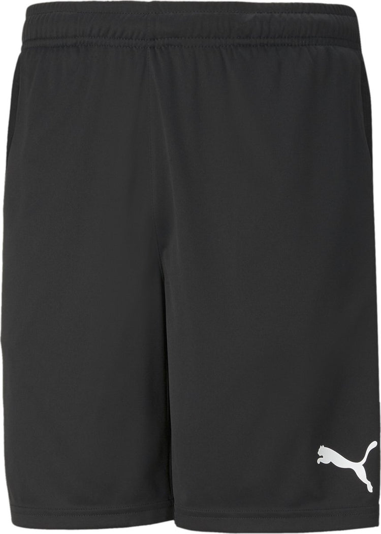 Puma teamrise training shorts heren sportbroek - black- white