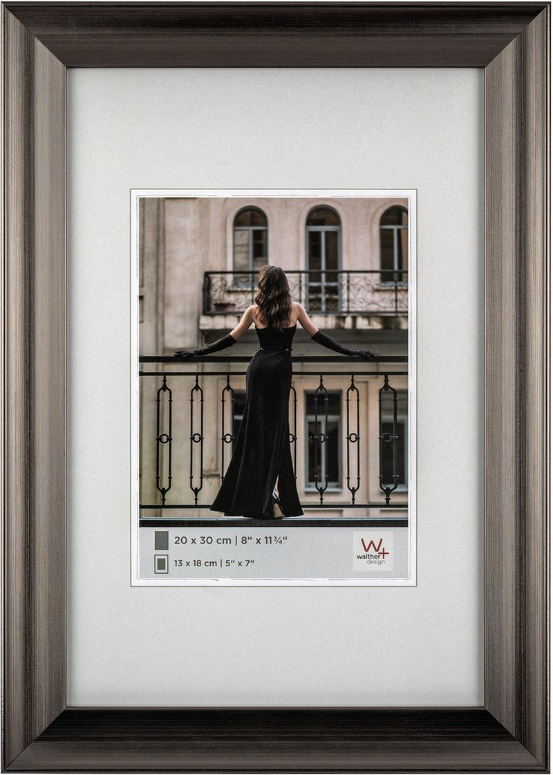 Walther venice - fotolijst - fotoformaat 30x40 cm - staal