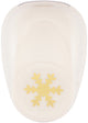 Vaessen creative pons - figuurpons - sneeuwvlok - 3,3 x 3,8 cm