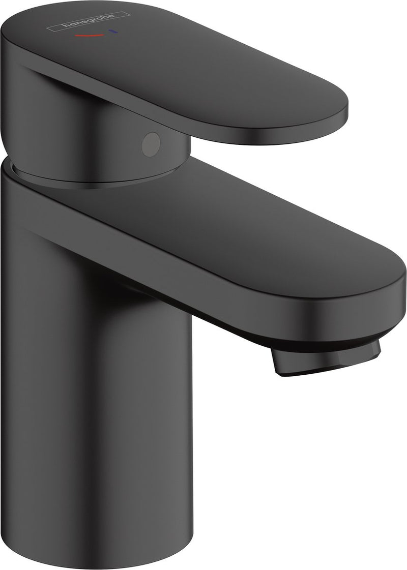 Hansgrohe vernis blend - wastafelmengkraan - ééngreeps bediening - coolstart energiebesparend - zonder waste - 70mm maat - mat zwart