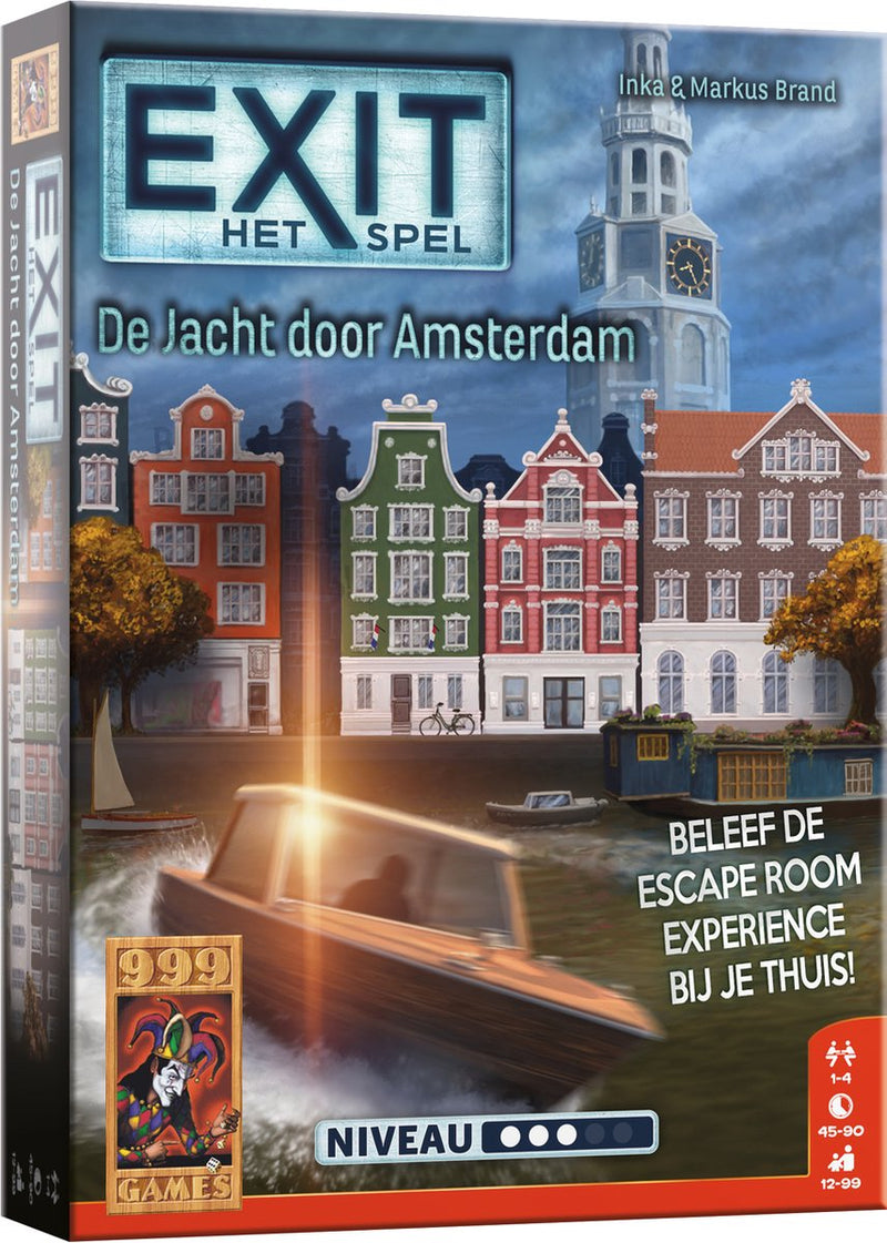 999games 999 games exit - de jacht door amsterdam kaartspel