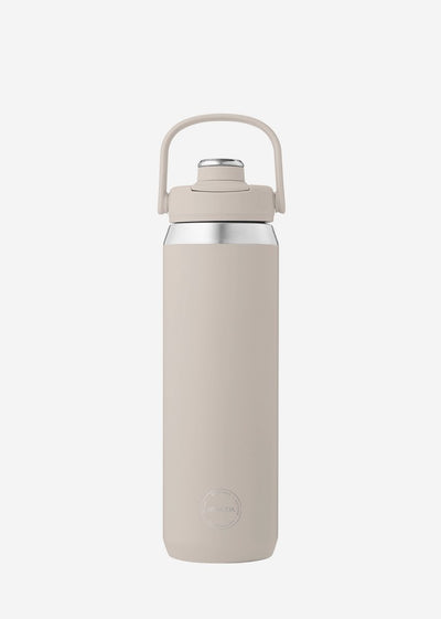 Aya ida aya ida - sports bottle - drinkfles - thermosfles - waterfles - rvs - 700 ml - cream beige