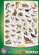 Eurographics - vogels [birds] - 1000 stukjes 48×68cm (b×h) - legpuzzel