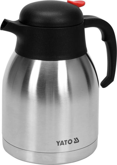 Yato yg-07013, 1,5 l thermoskan zwart, roestvrijstaal, polypropyleen (pp), roestvrijstaal, dagelijks gebruik