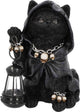 Nemesis now - reapers feline lantern 18.5cm beeld figuur - multicolours