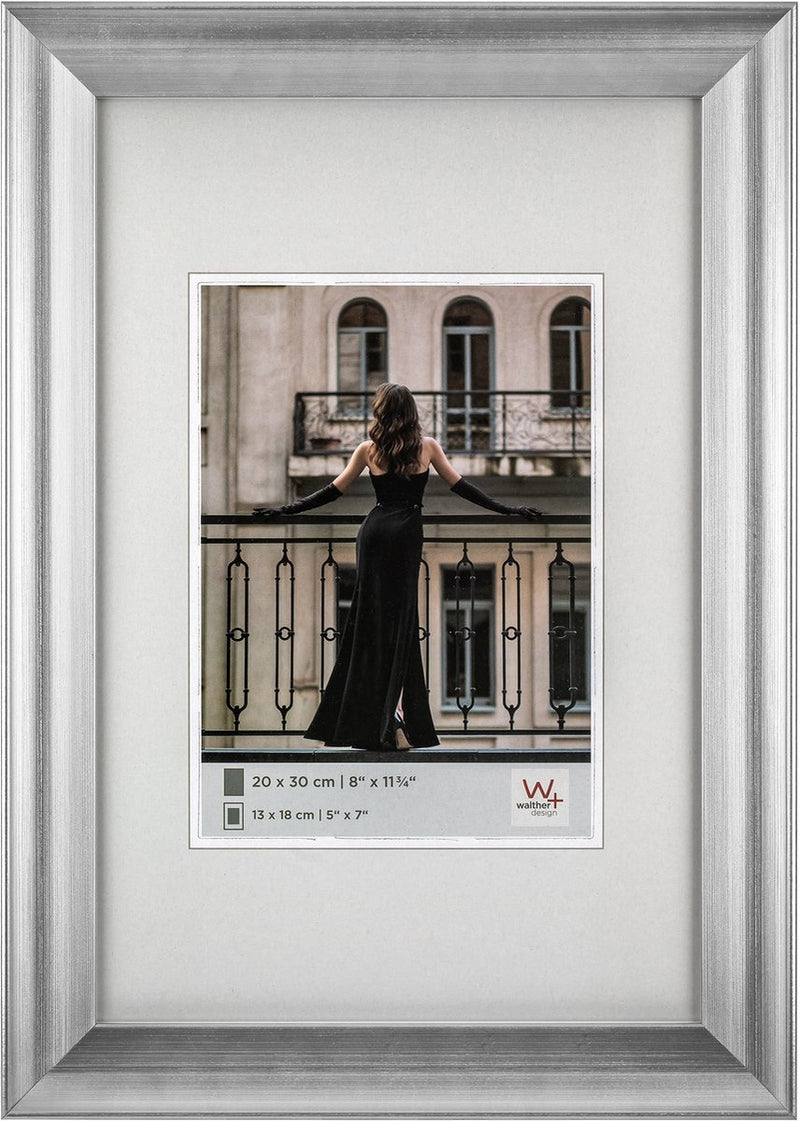 Walther venice - fotolijst - fotoformaat 20x30 cm - zilver