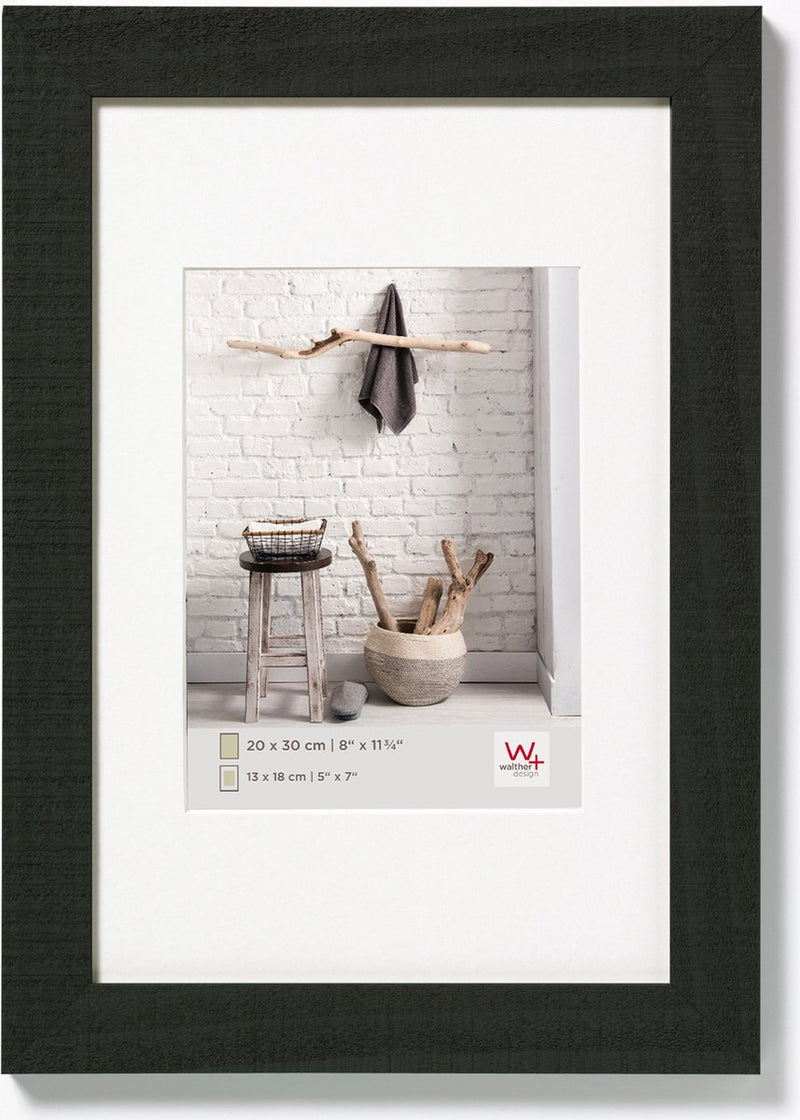 Walther home - houten lijst - fotoformaat 15x20 cm - zwart